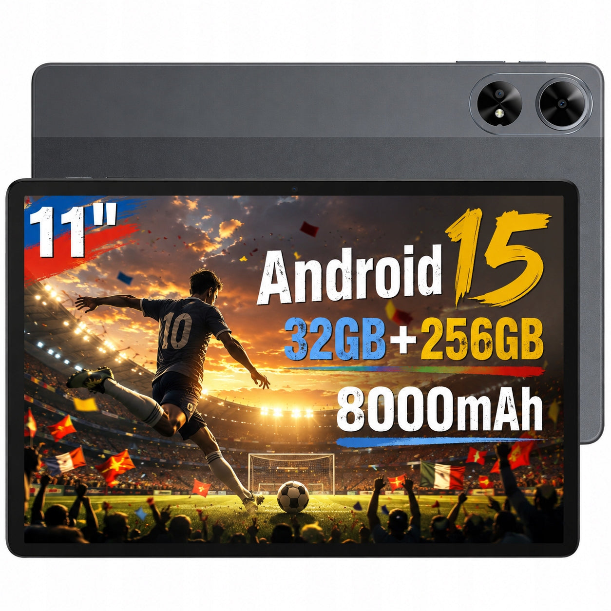 Tablet Android DOOGEE TabG6+ 11” 32+256GB 8000mAh Dual SIM/GPS/OTG/4G LTE