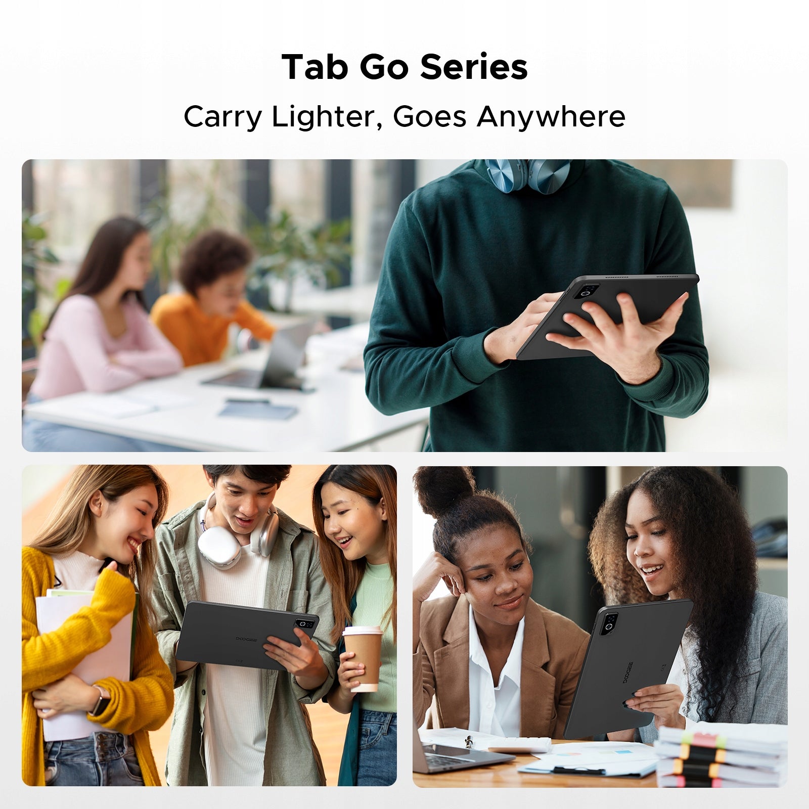 Tablet Android16 12" DOOGEE TABG6PRO 2.4K 36+128GB 9000mAh 13MP/90Hz/4G LTE Manufacturer code TABG6PRO-BLACK