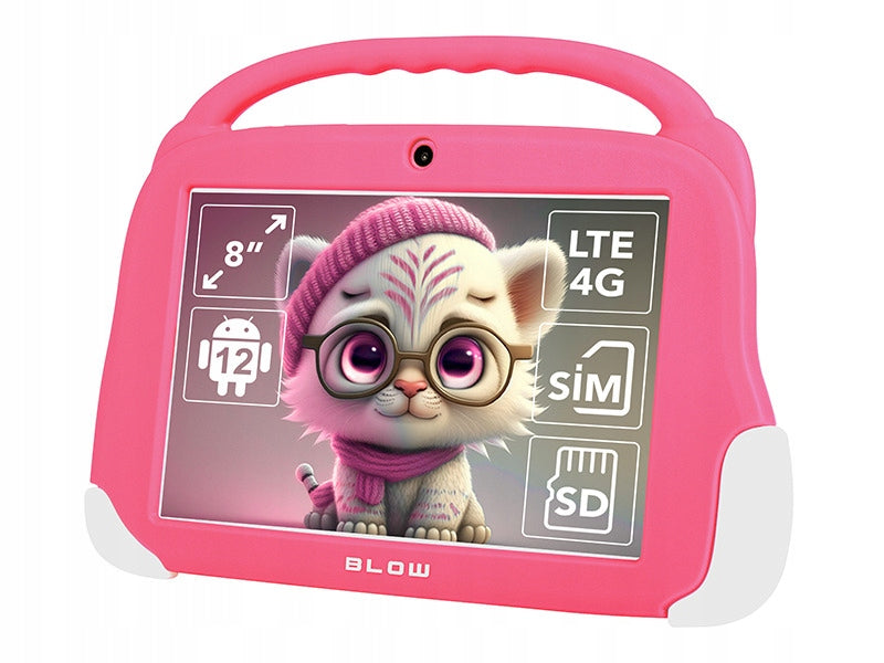 Tablet BLOW KidsTab 8 8" 4/64GB LTE Wi-Fi Pink