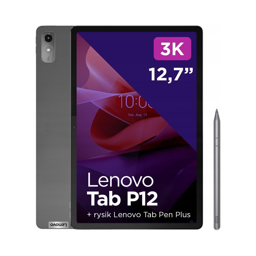 Tablet Lenovo Tab P12 Dimensity 7050 12.7" LTPS 8/128GB + Stylus Packaging status original