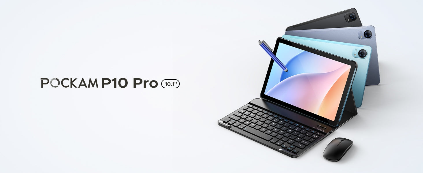 Tablet Pockam P10PRO 10.1 inches Android16 8/128GB 8800mAh 120Hz WiFi SET Manufacturer code 6979284600128