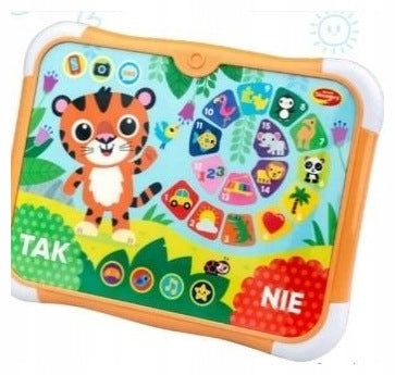 Tablet puzzles tiger for children dumel