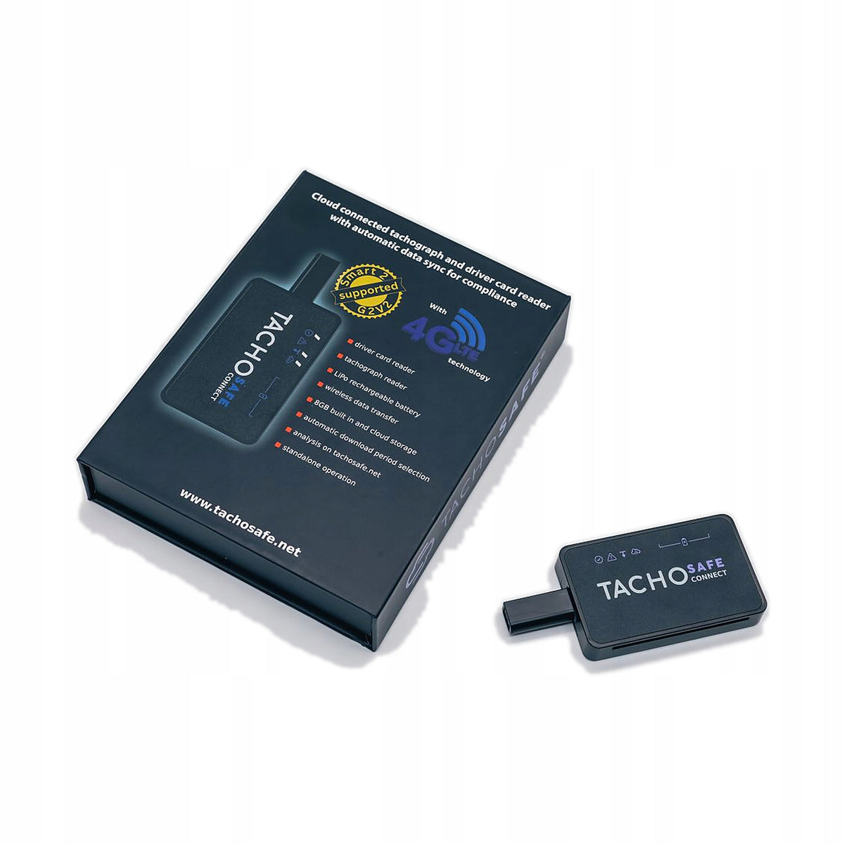 Tacho Safe Connect | Remote Reading - 4G/LTE | Packaging status original