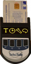 Tacho2Safe G2V2 card and SMART 2 tachograph reader Manufacturer code tacho2safe