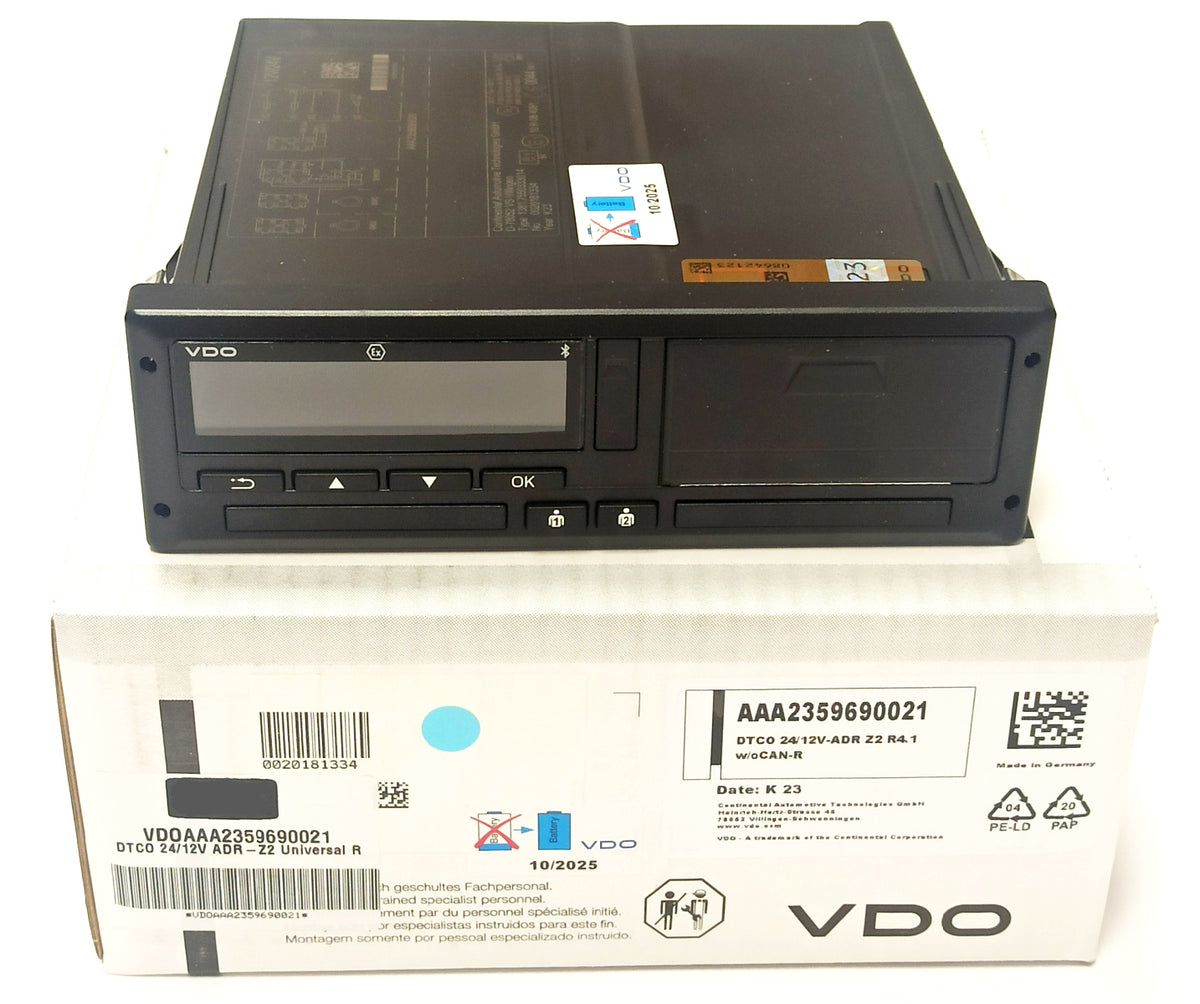 Tachograph VDO AAA2359690021 DTCO 4.1 ADR-Z2 without CAN-R 1381-7550333014 IVECO