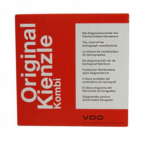 Tachograph discs Kienzle 180-24EC4B 100 pieces