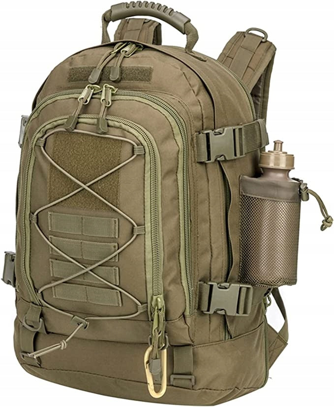 Tactical military survival bushcraft outdoor BACKPACK | durable 60L I309