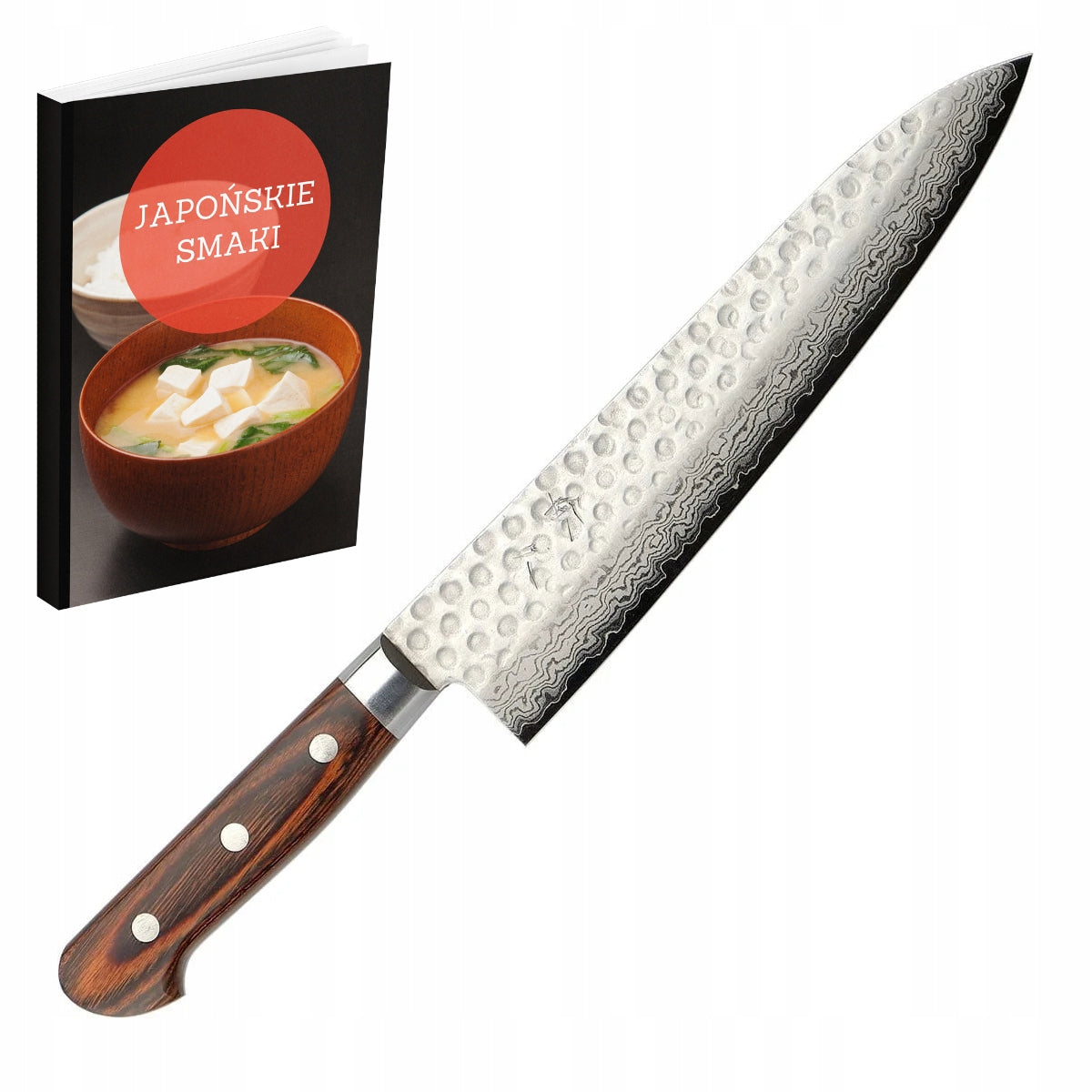Takahisa Damascus Gyuto 21 cm hand forged Japanese chef's knife