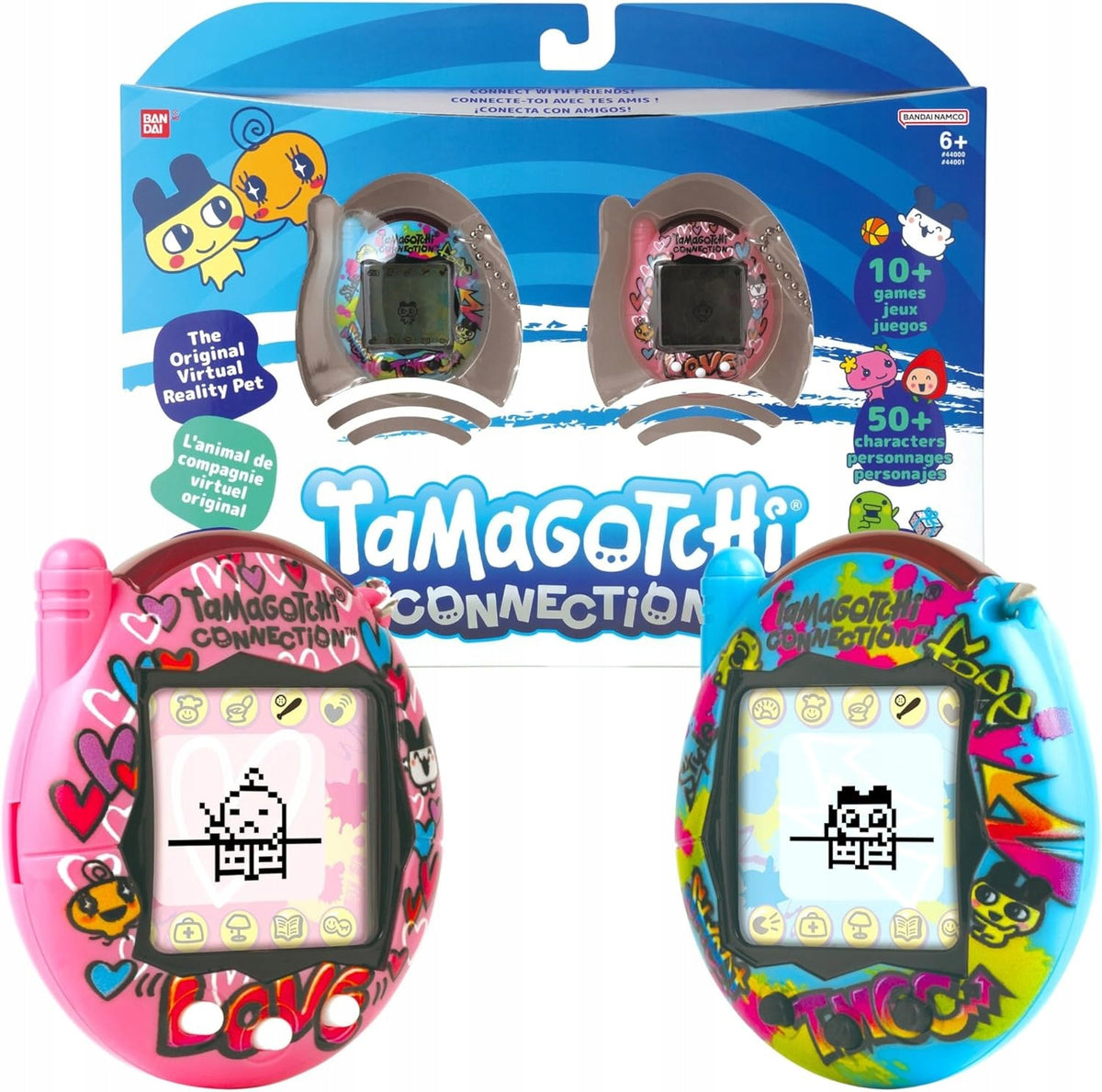 Tamagotchi Connection True Friends, Virtual Pet, 2 Pack