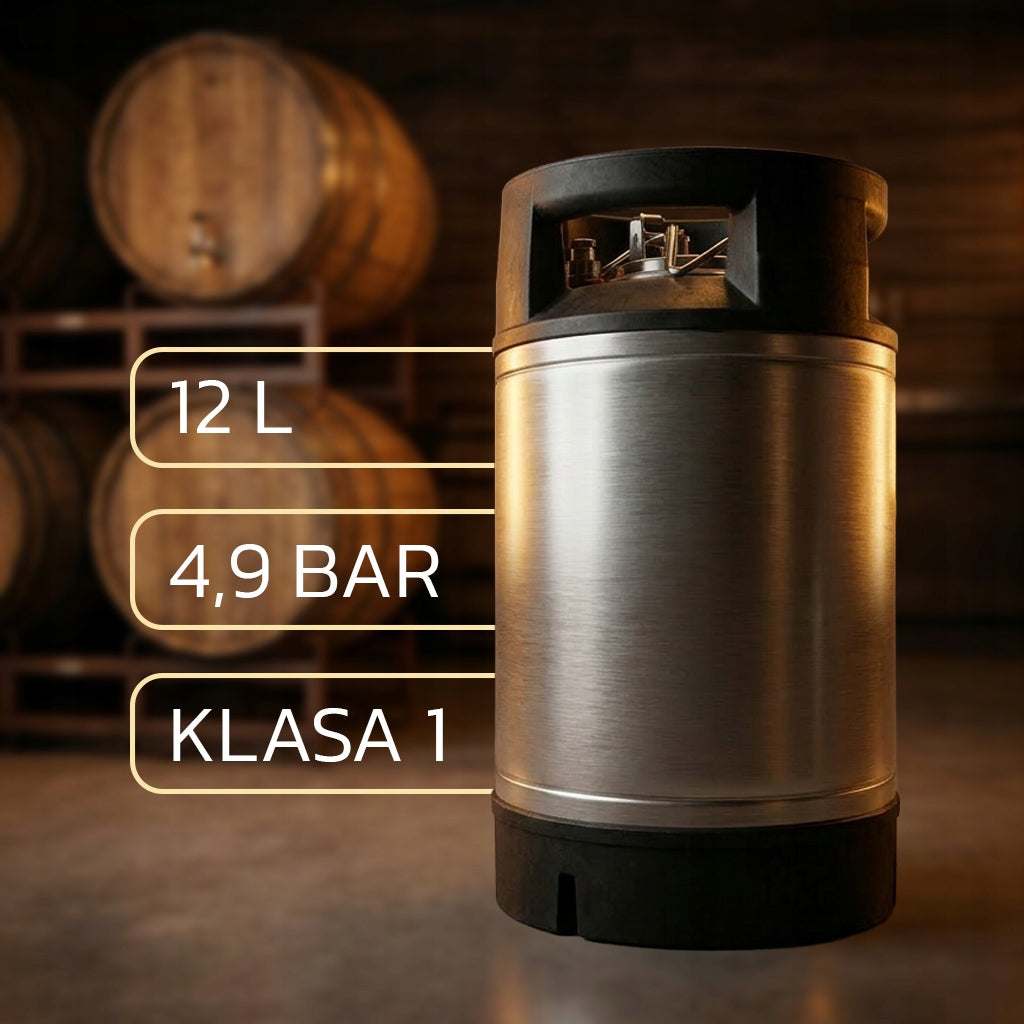 Tank KEG Cornelius 12L KL I distributor for water and beverages Brand no brand