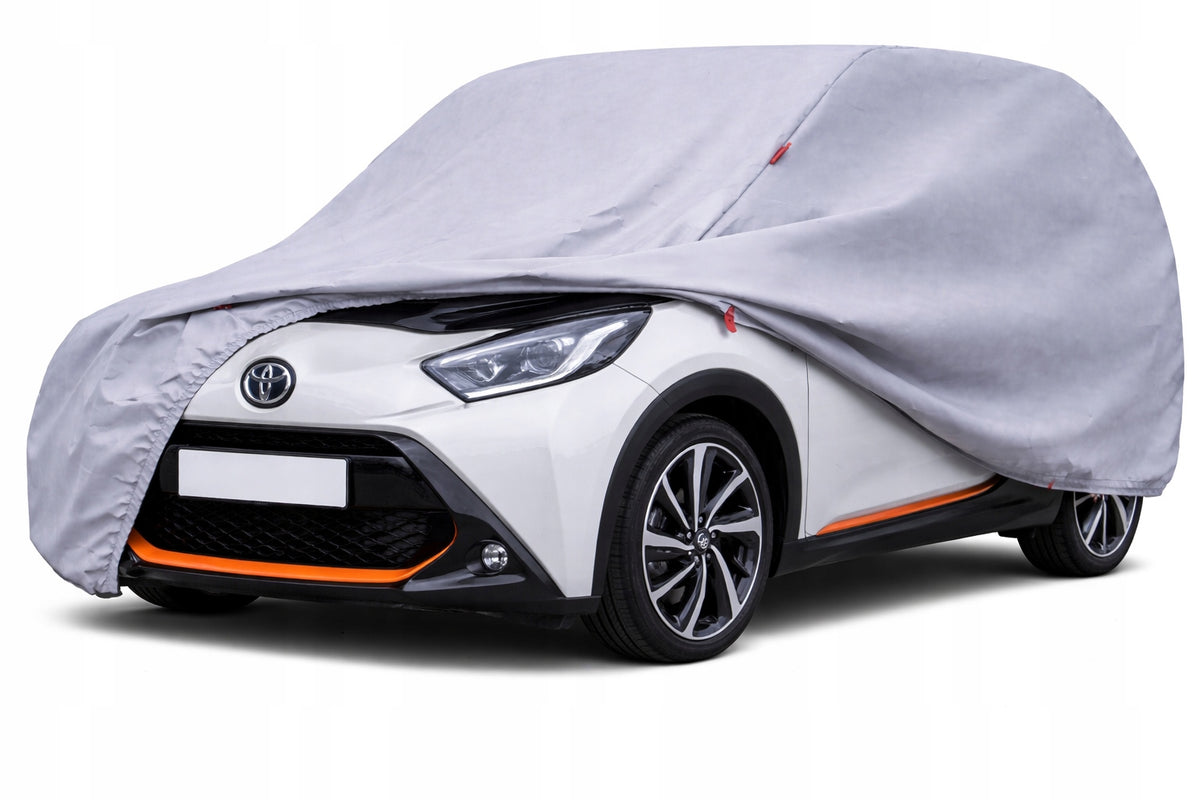 Tarpaulin cover for car Aygo Vw UP Citroen C1 Picanto 3layers PRACTIC Manufacturer POLCOVER
