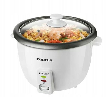 Taurus Rice Chef Rice Beverage Steamer 1,8L 700W for Vegetable Rice 6-7 Servings Manufacturer code RICE CHEF