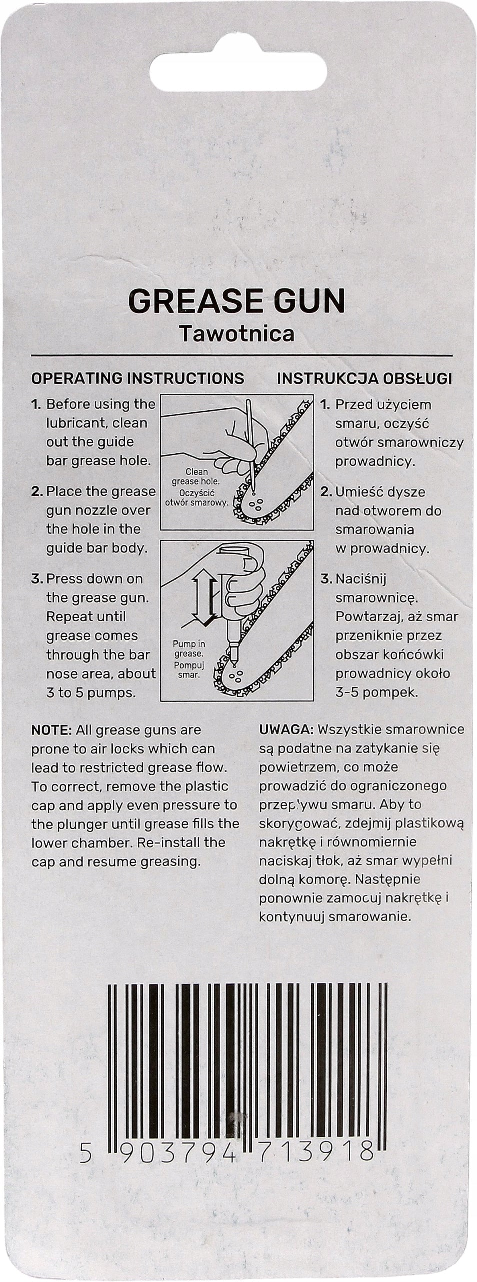Tawotnica Lubricator Lubricant For Chainsaw Guide Packaging status original