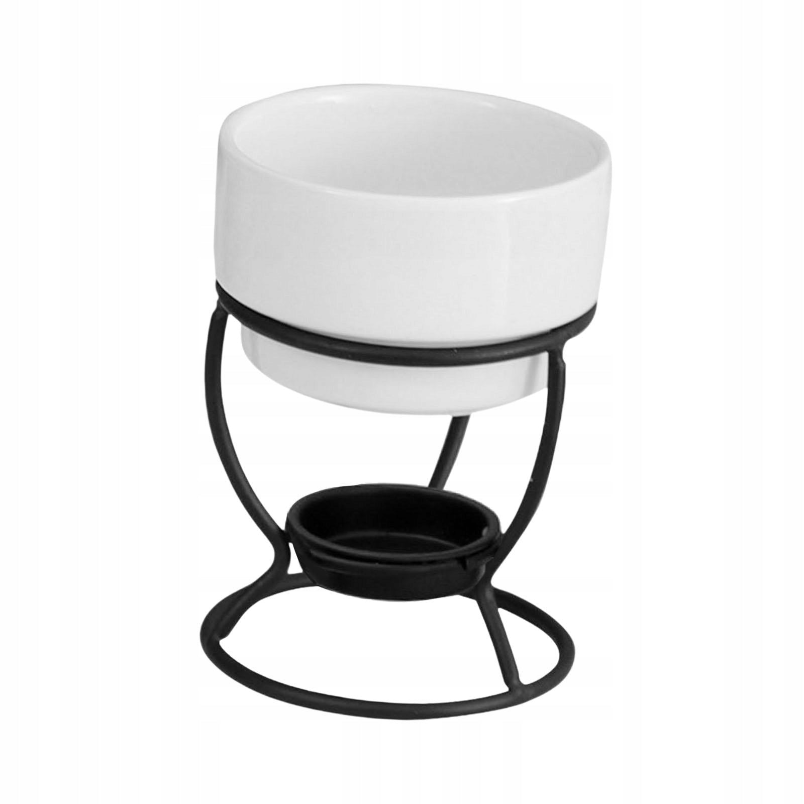 Tea Light Porcelain Melting Pot Kitchen Appliances Home Snack white Brand no brand