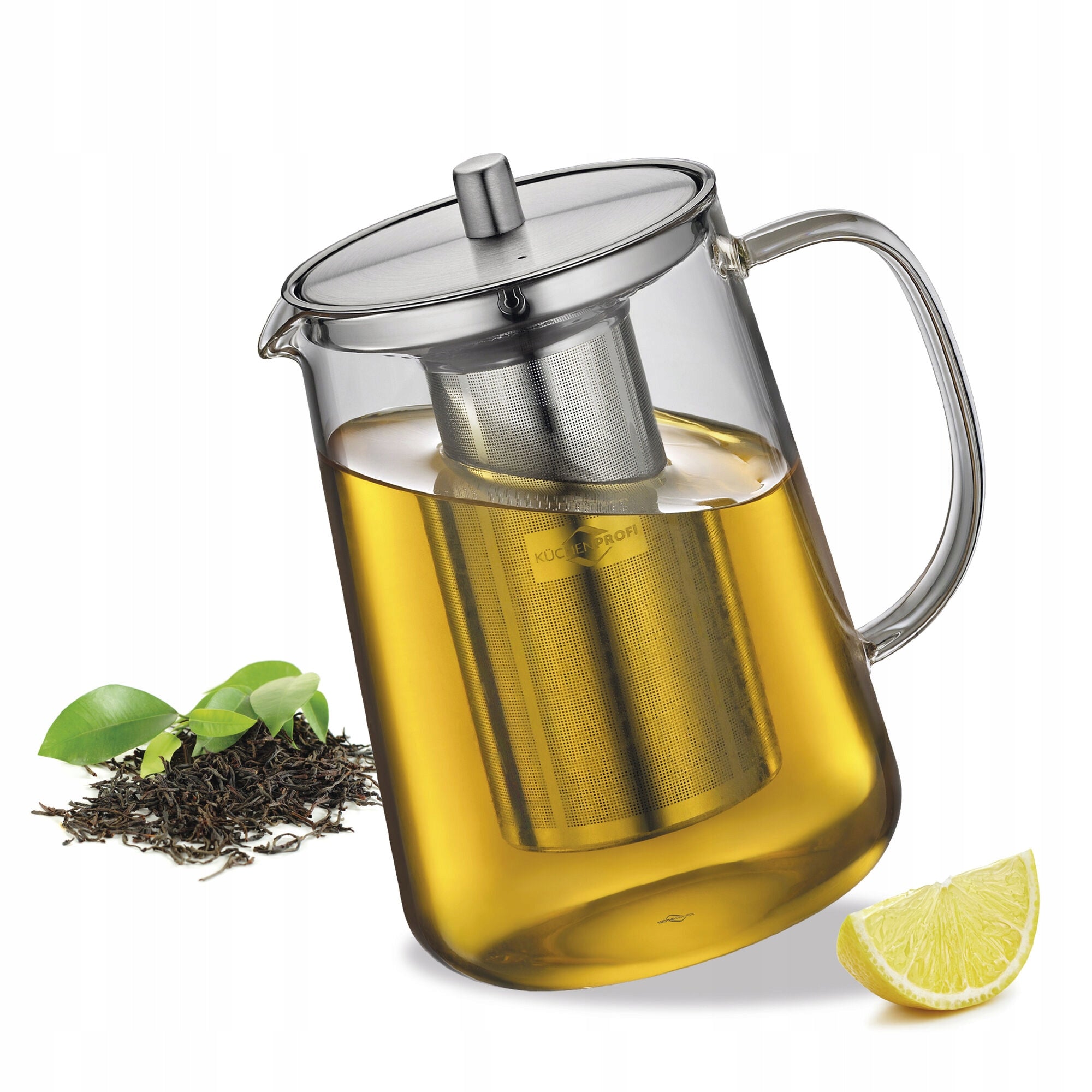 Tea Maker Jug 1,2l Glass Kuchenprofi Assam Removable Filter Packaging status original