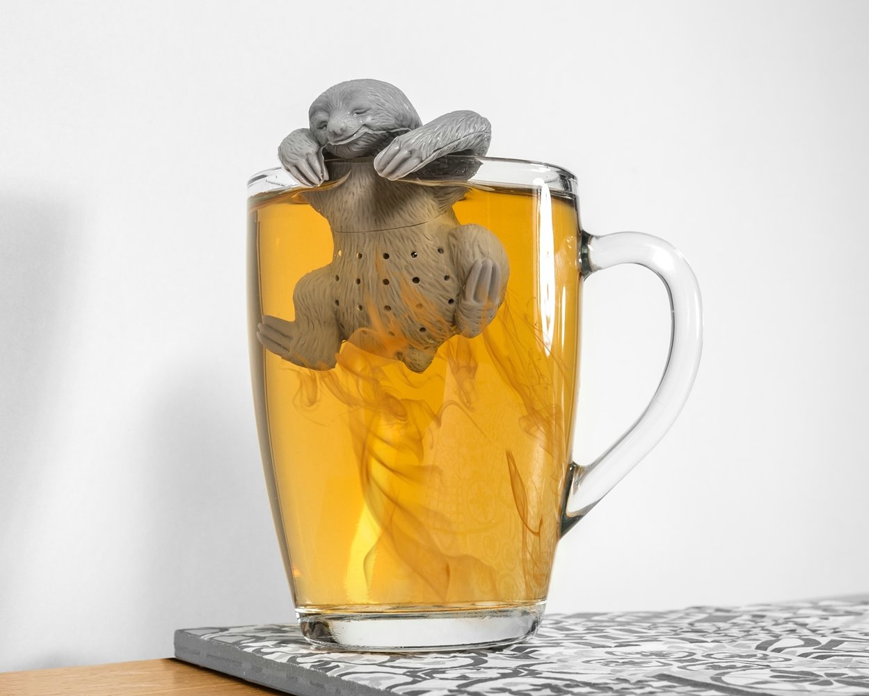 Tea maker SLOTH will brew tea without unnecessary grounds Brand no brand