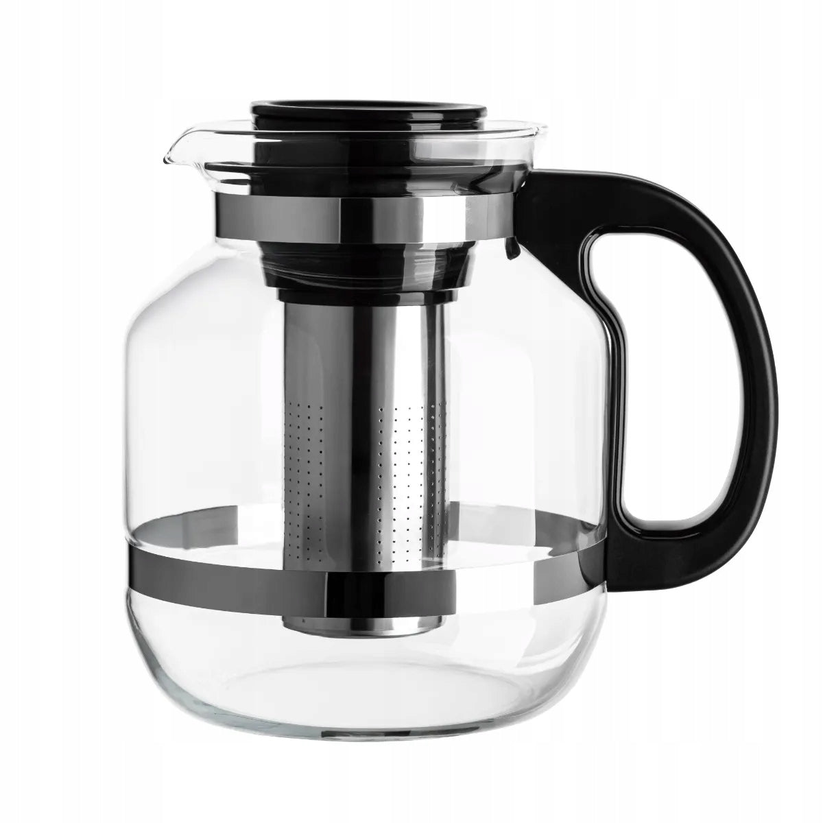 Tea pot LARGE with infuser 2,6 l glass with strainer Altom Design Brand Altom Design