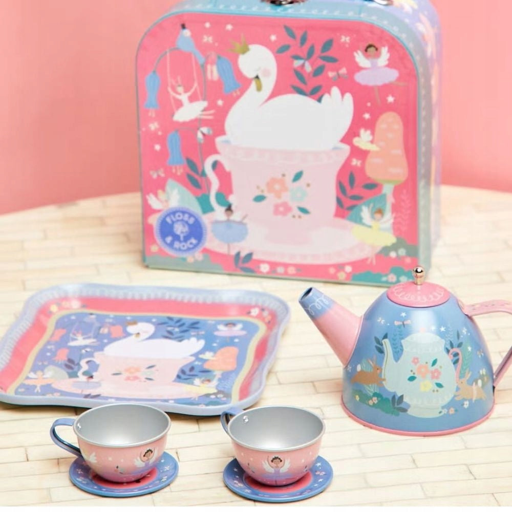 Tea set in suitcase Floss&Rock - Ballerinas 7 el. Packaging status original