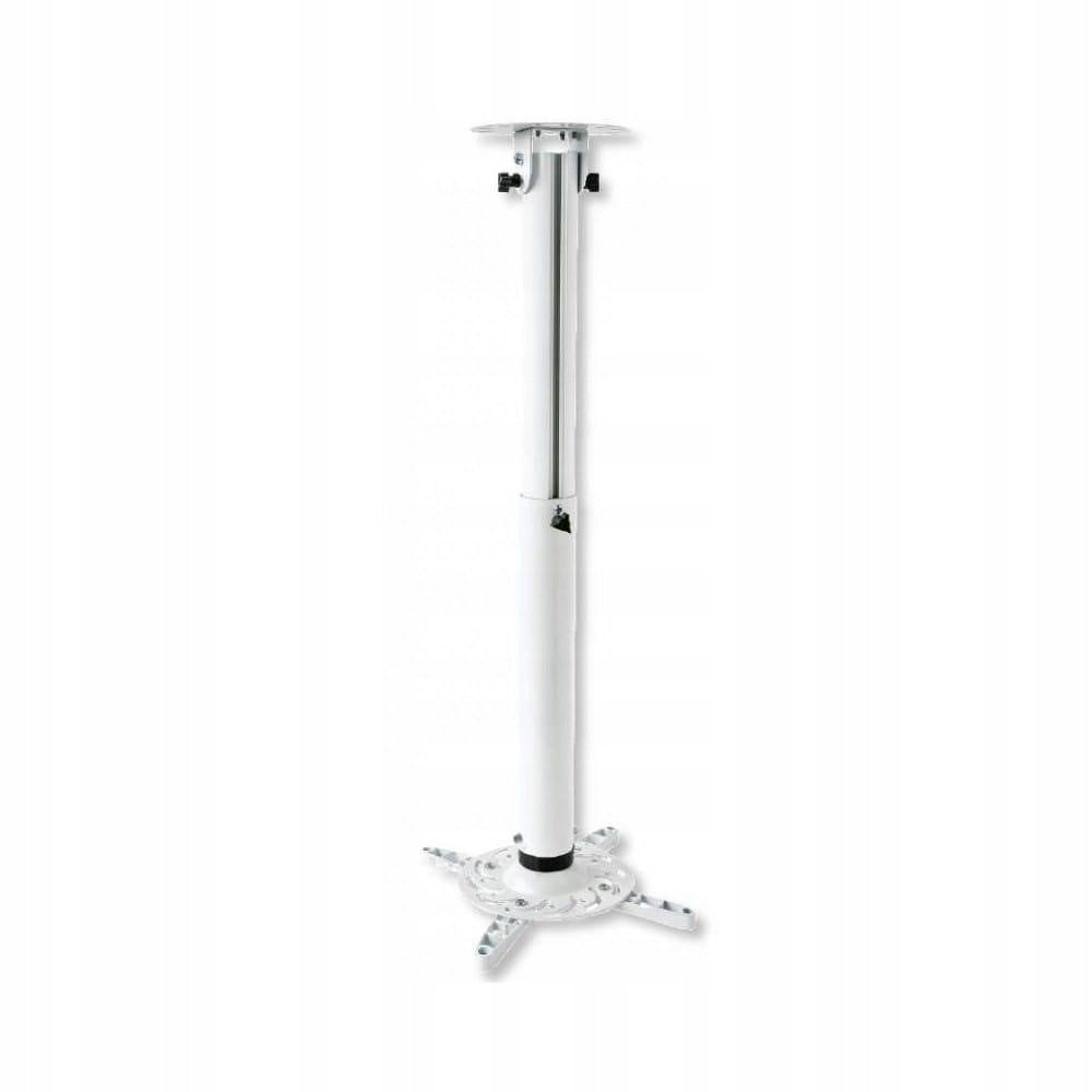 Techly 022267 Ceiling Projector Mount, 50-77cm, 15kg, White