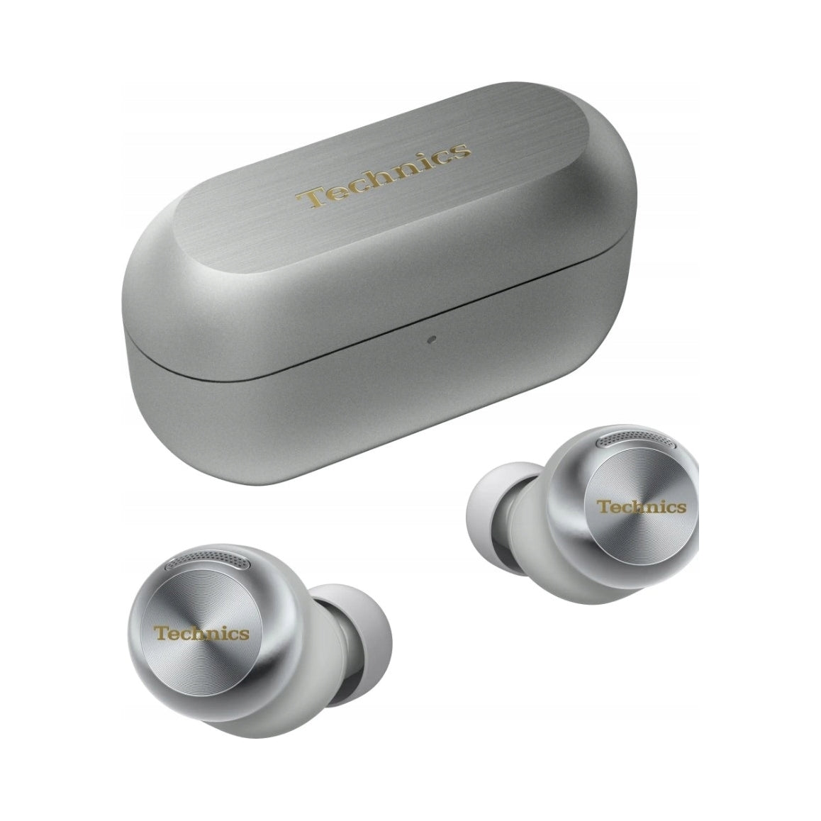 Technics EAH-AZ100E-S wireless earbuds ANC silver