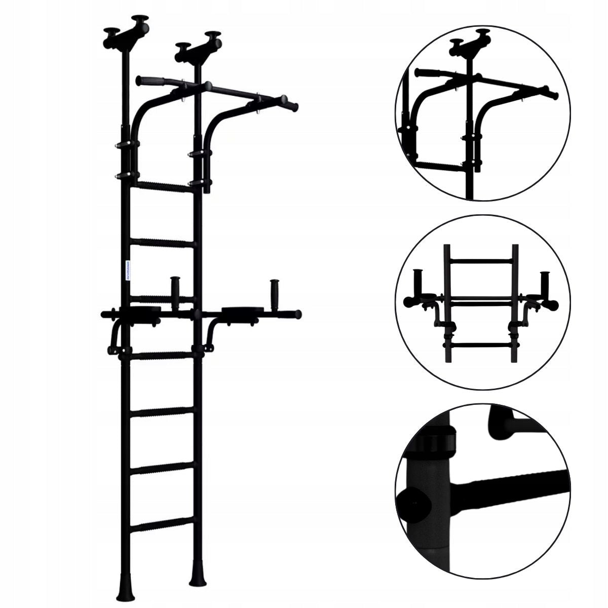 Teenager Plus Gymnastics Ladder - Black Elite Model Teenager Plus