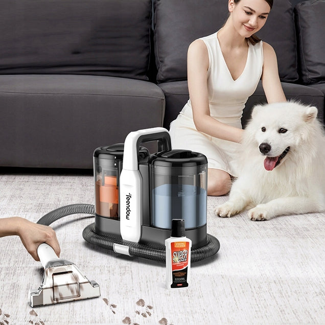 Teendow C5 Handheld Vacuum Cleaner 11000Pa 500W 1500ml For Carpet Packaging status original
