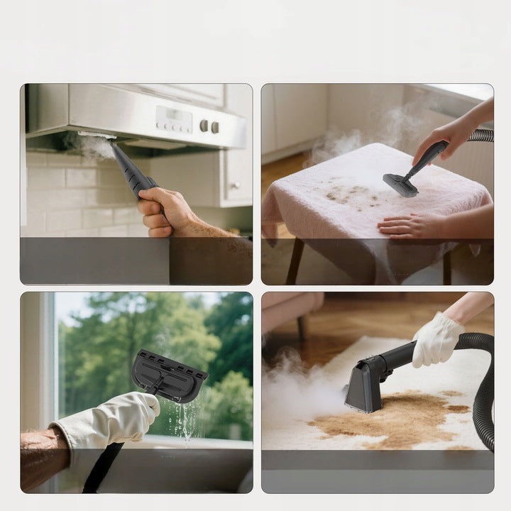 Teendow C6MAX 3 in 1 Steam Vacuum Cleaner for Floors and Sofas 1650 W 12000 Pa Maximum power 1650 W