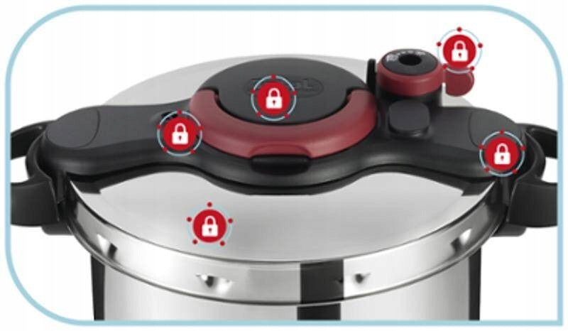 Tefal Clipso Minutes Easy P4620768, pressure cooker, pressure pot, 6 l Brand Tefal