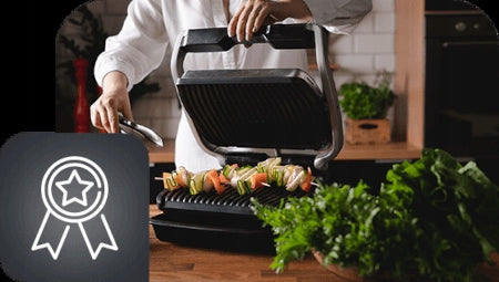 Tefal Optigrill Elite XL GC760D30 2200 W Folding Electric Grill Temperature control yes