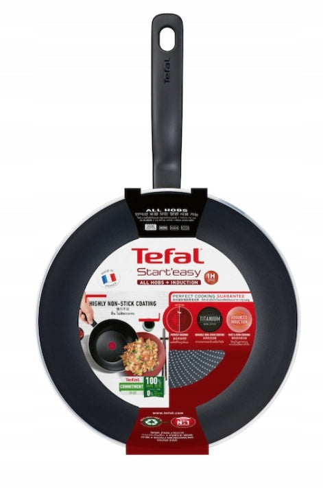 Tefal Start Easy WOK PAN 28 cm induction durable non-stick C26919