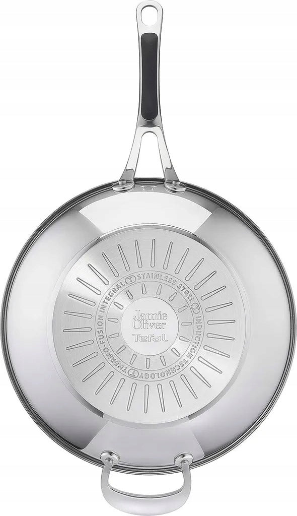 Tefal Wokpánev Simply Clean 30 cm - stříbrná,černá Packaging status original