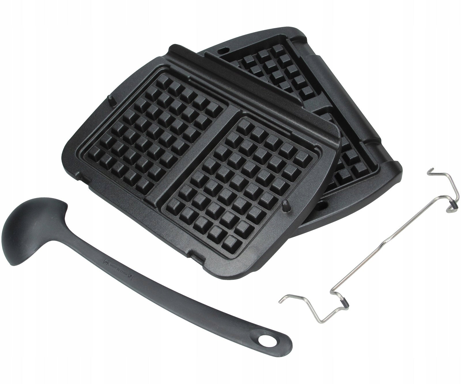 Tefal plates for waffles and ladle for Optigrill XA724810 optical grill Packaging status original