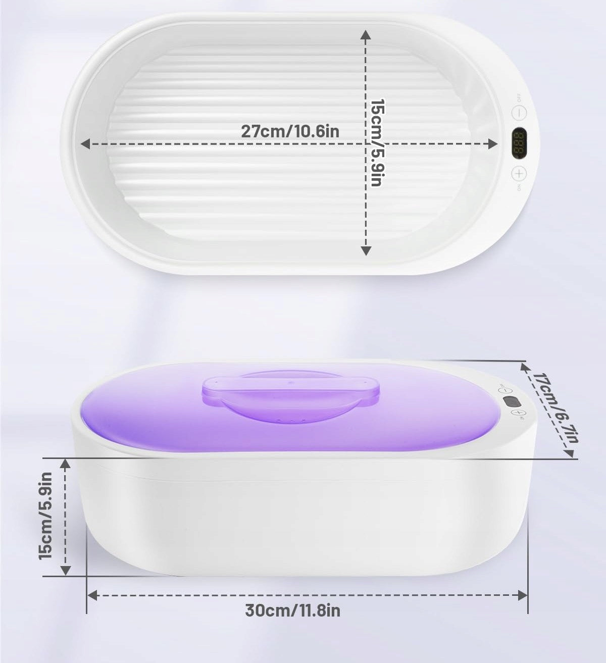 Teglu Paraffin Bath 2L Set for Paraffin Hands and Feet 150W 3x200g OUTLET Brand no brand