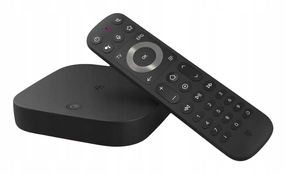 Telekom MagentaTV One (2nd Gen) Black 4K Ultra HD Wi-Fi Wired LA Network