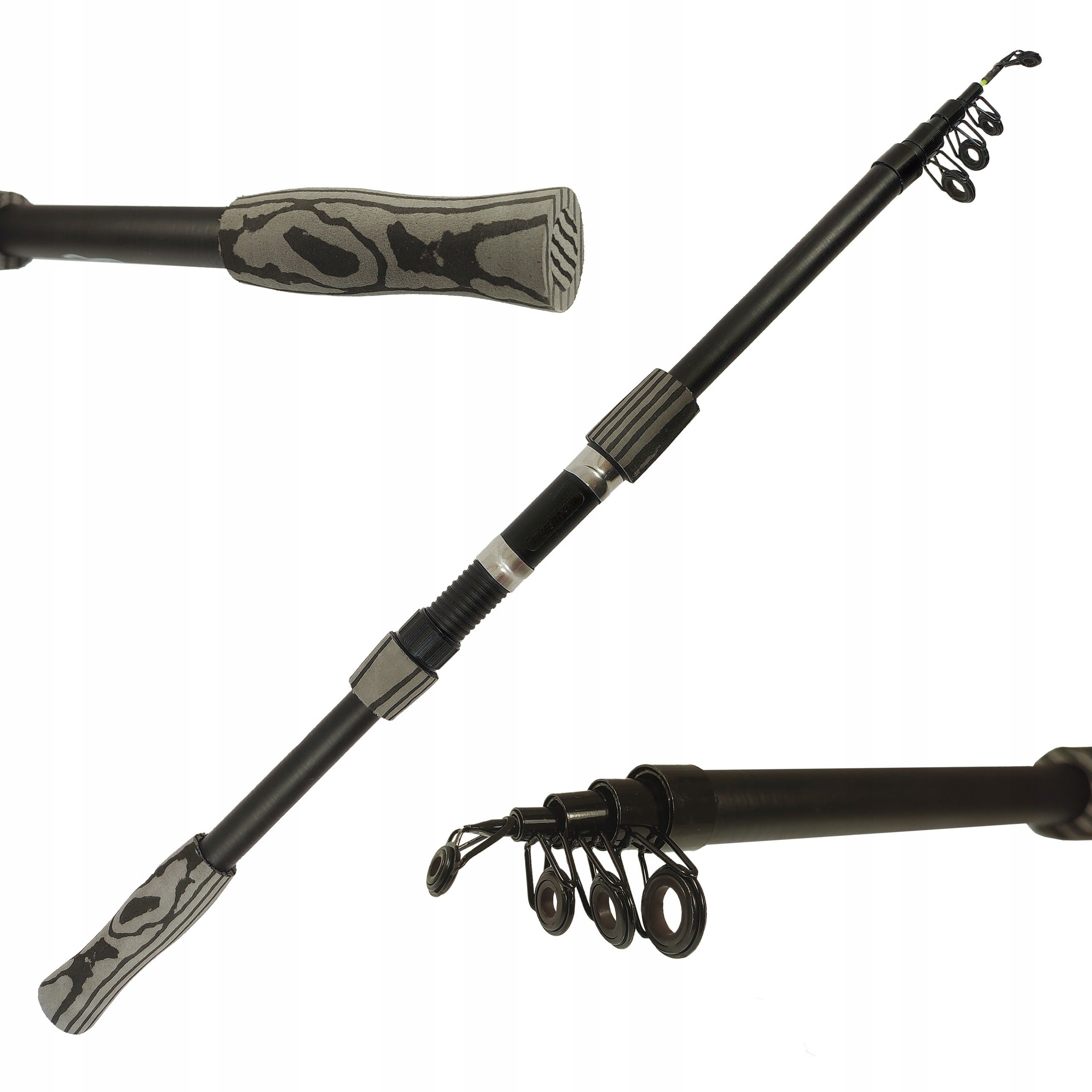 Telescopic Ground Float Fishing Rod Travel 30-80g 210