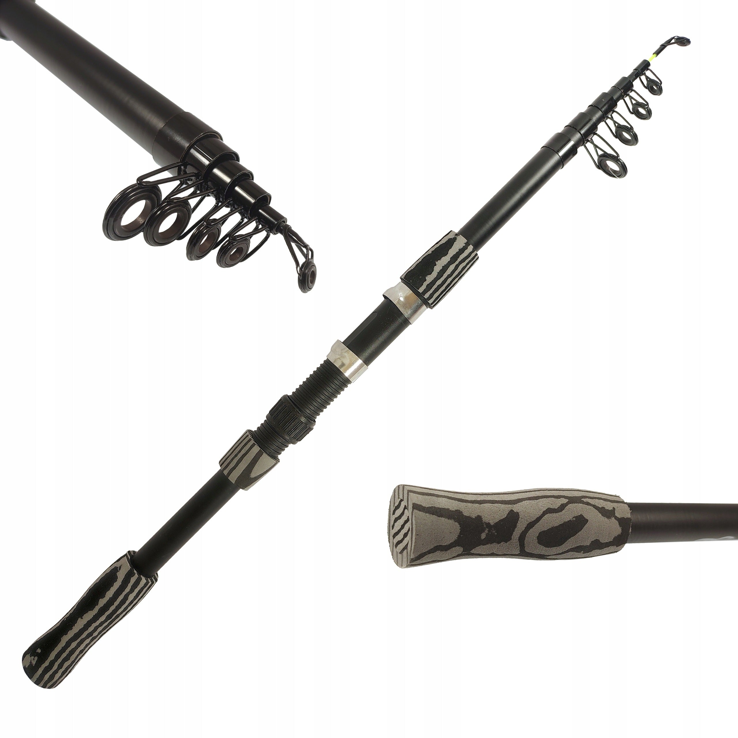 Telescopic Ground Float Fishing Rod Travel 30-80g 240