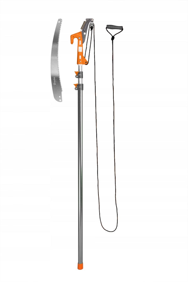 Telescopic saw with PRUNER for cutting trees and branches 3,75m KT-V1521-375 Manufacturer code KT-V1521-375