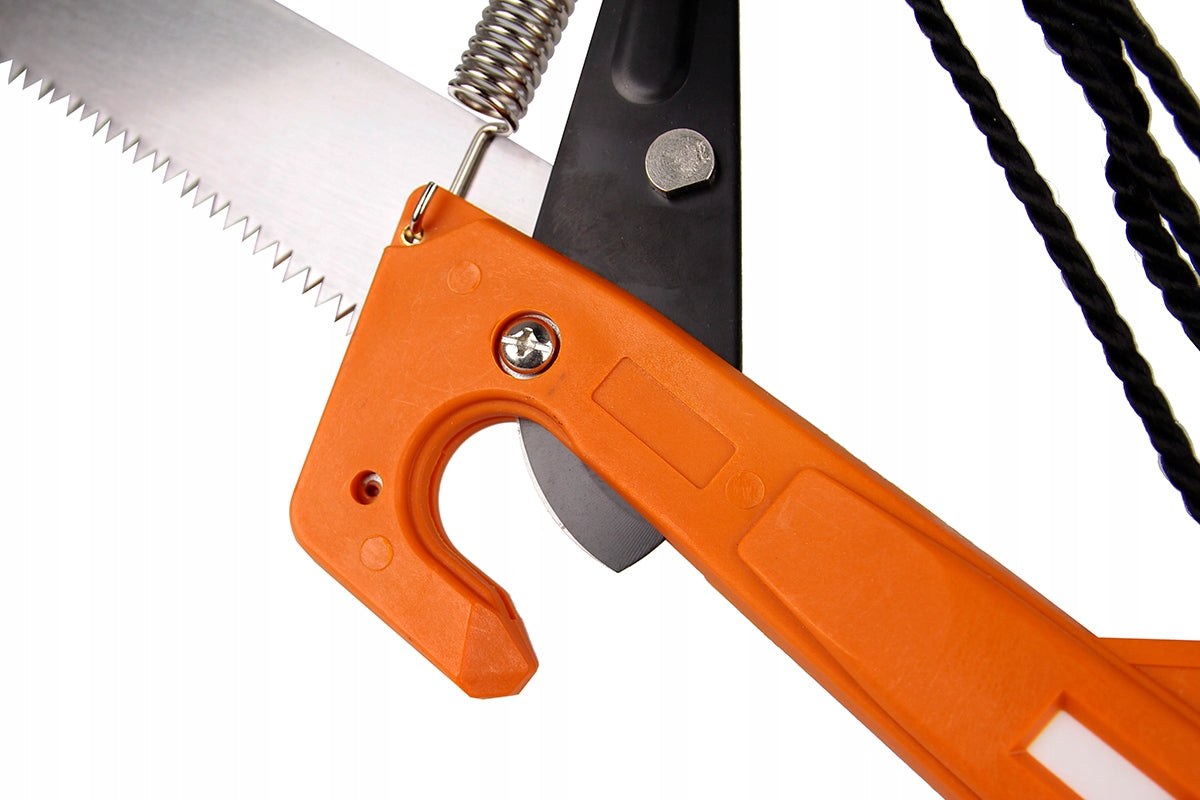 Telescopic saw with PRUNER for cutting trees and branches 3,75m KT-V1521-375 Product weight with unit packaging 2 kg