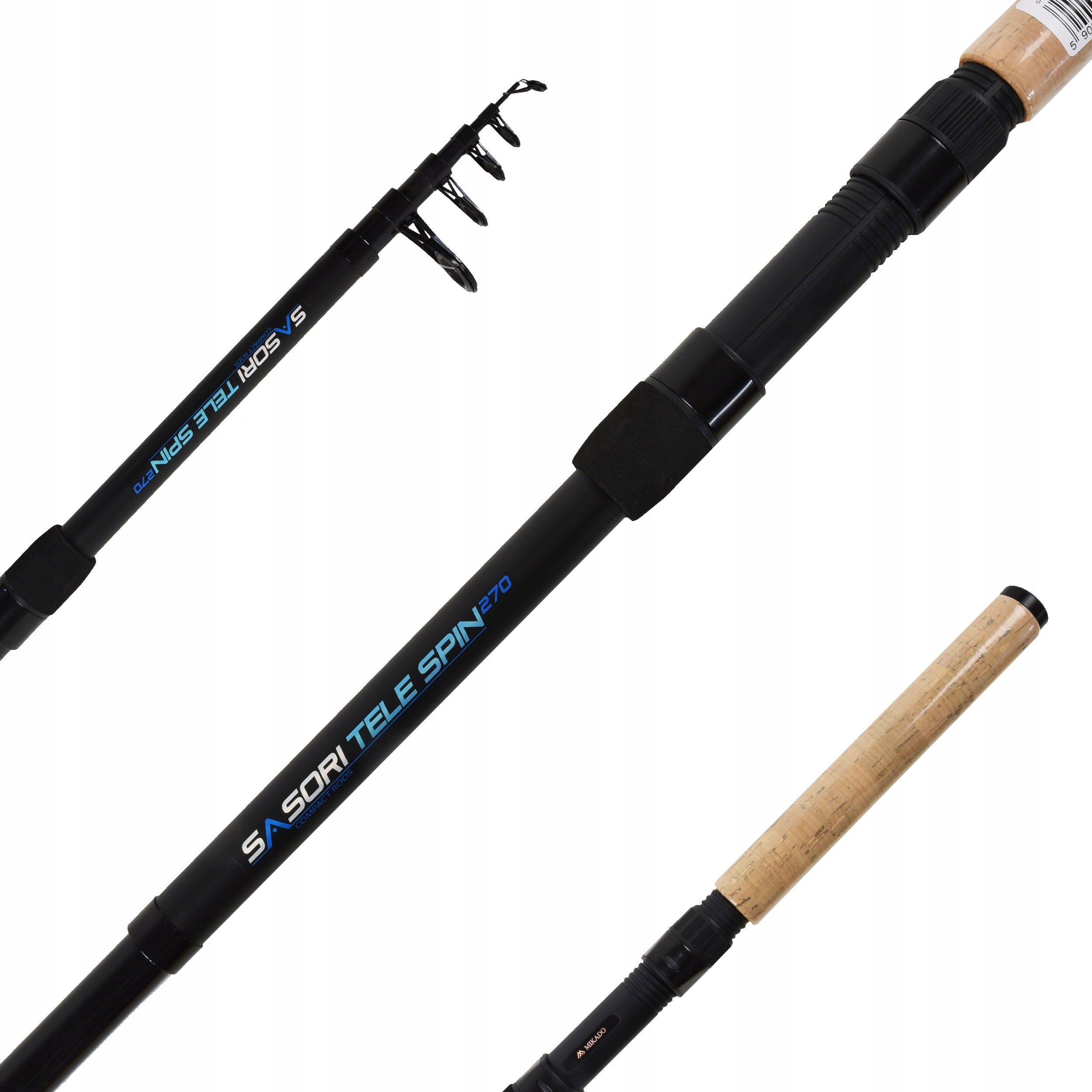Telescopic spinning rod Mikado Sasori Tele Spin 2.70m 10-30g Packaging status original