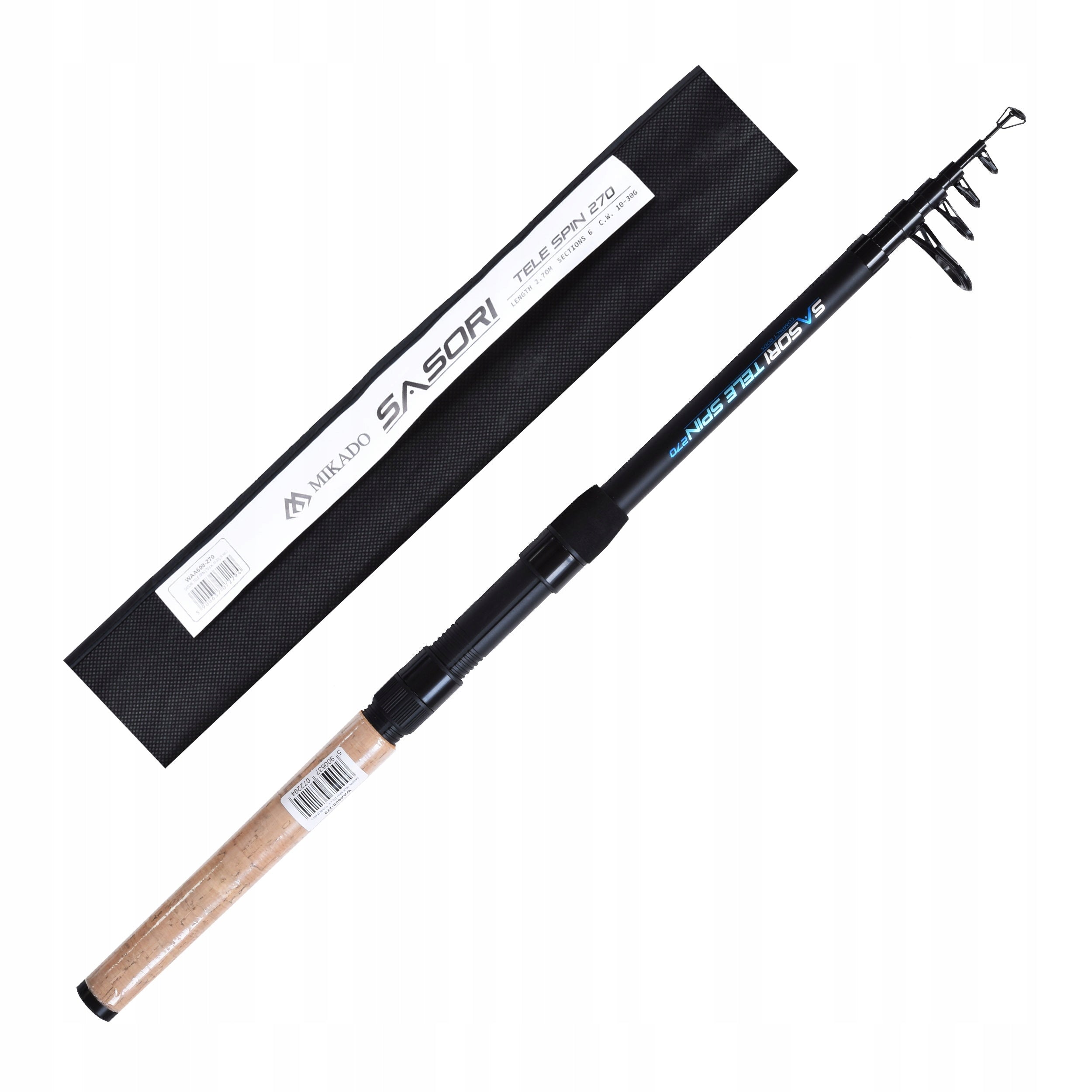 Telescopic spinning rod Mikado Sasori Tele Spin 2.70m 10-30g