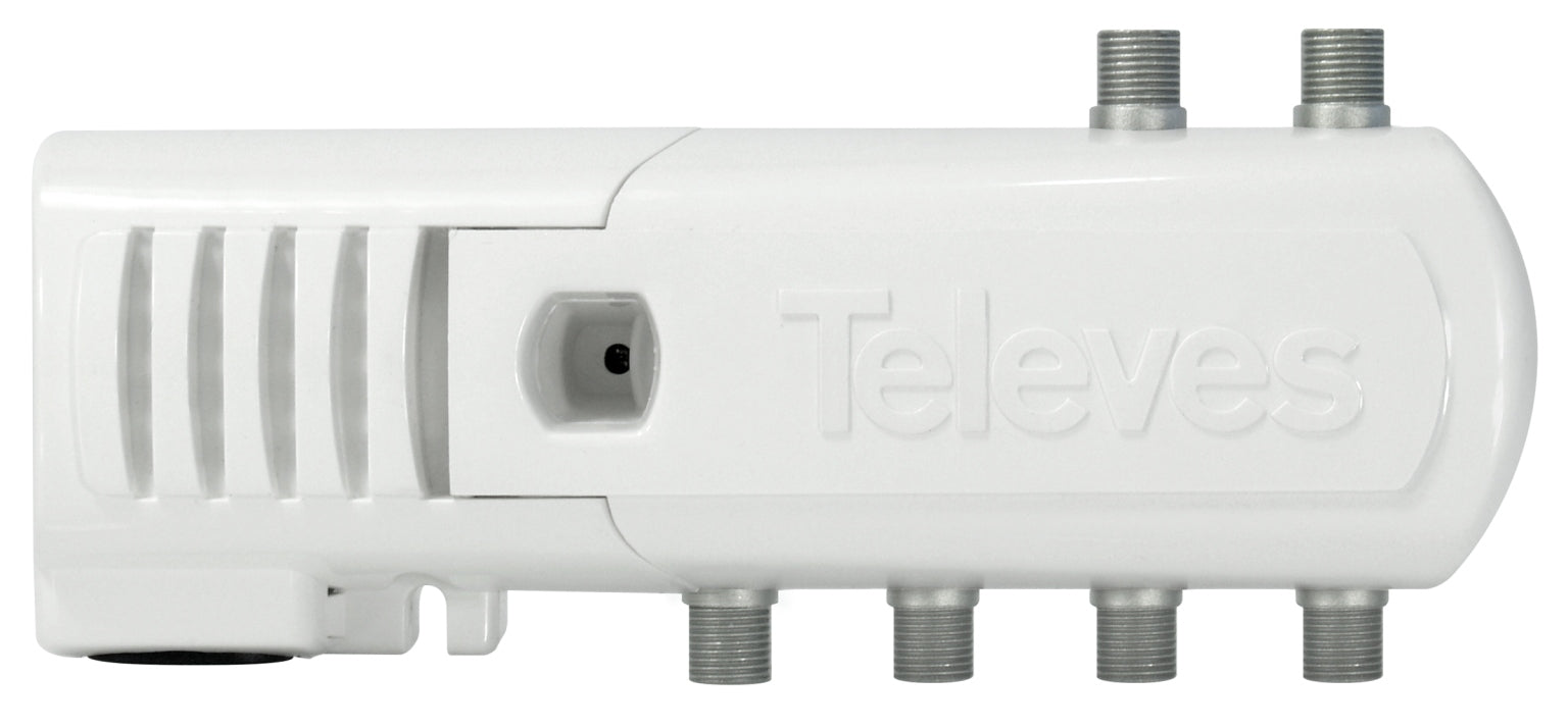 Televes 1/4 DVB-T2 Amplifier Splitter 5 TV Outputs for Set-top Box TV