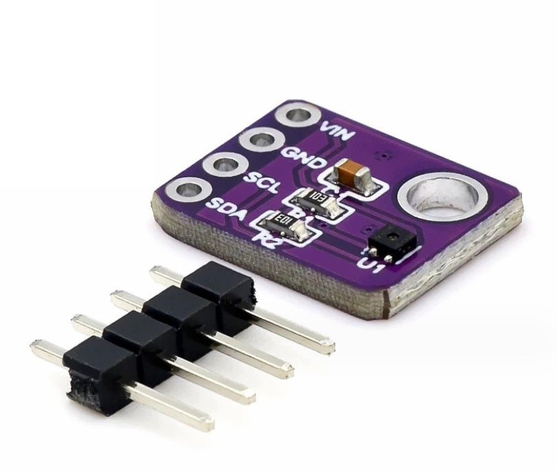 Temperature and humidity sensor SHT45 I2C ±0,1°C ±1% RH Manufacturer code 5904036871519