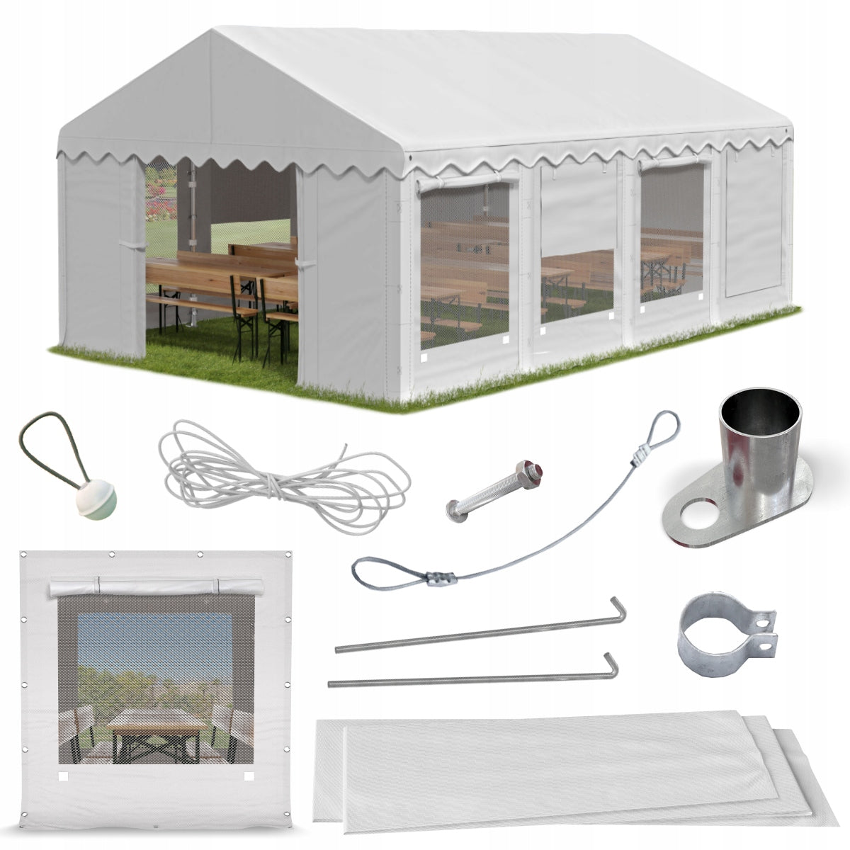 Tent 4x8 Party Warehouse DAS 240 S