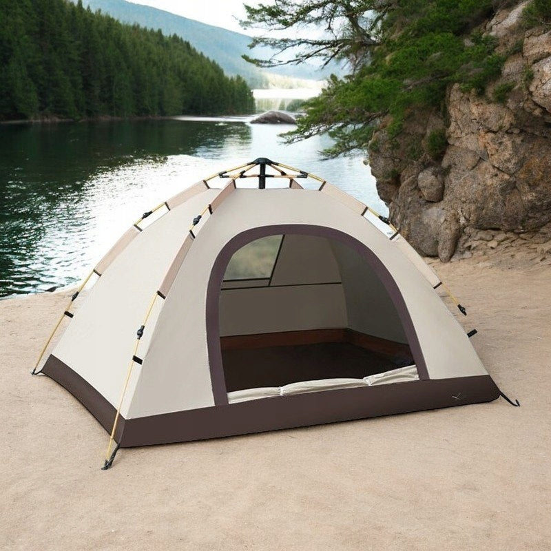 Tent 5-person tourist automatic window waterproof camping 200x200cm Manufacturer code NAMIOT 4 OSOBOWY XXL PREMIUM