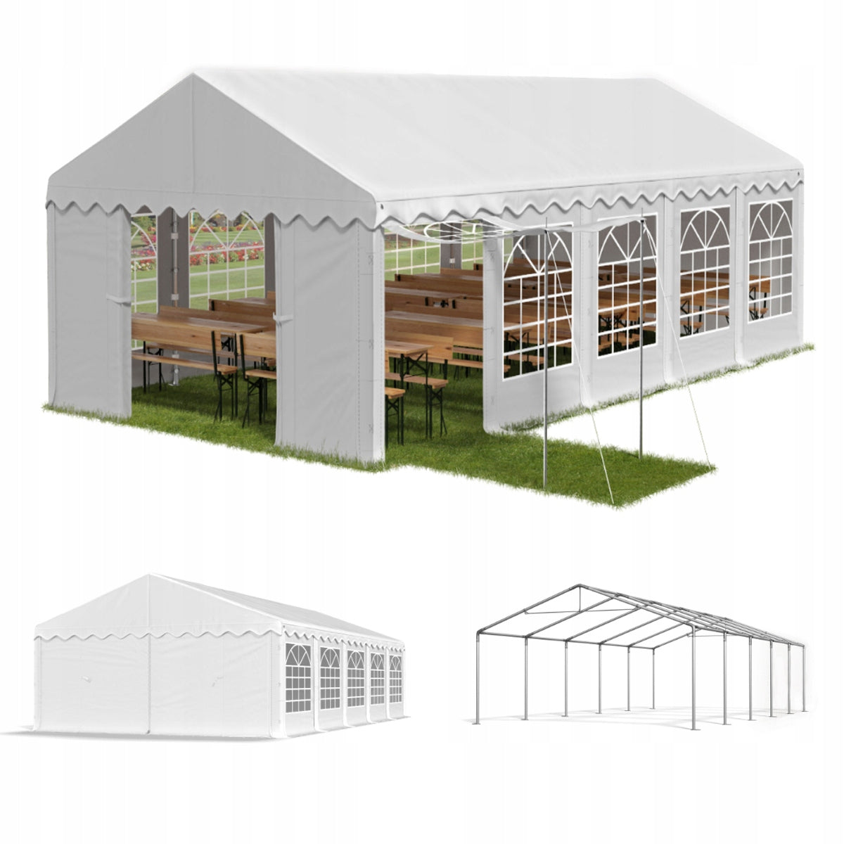 Tent 5x10 party garden VARIOUS COLORS + FREEBIE Packaging status original