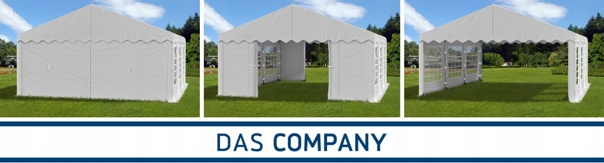 Tent 5x10 party garden VARIOUS COLORS + FREEBIE Width 5 m