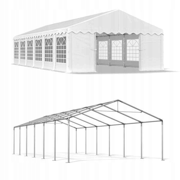 Tent 6x12 Party Garden DAS 240 S VARIOUS COLORS + FREEBIE GATE Packaging status original