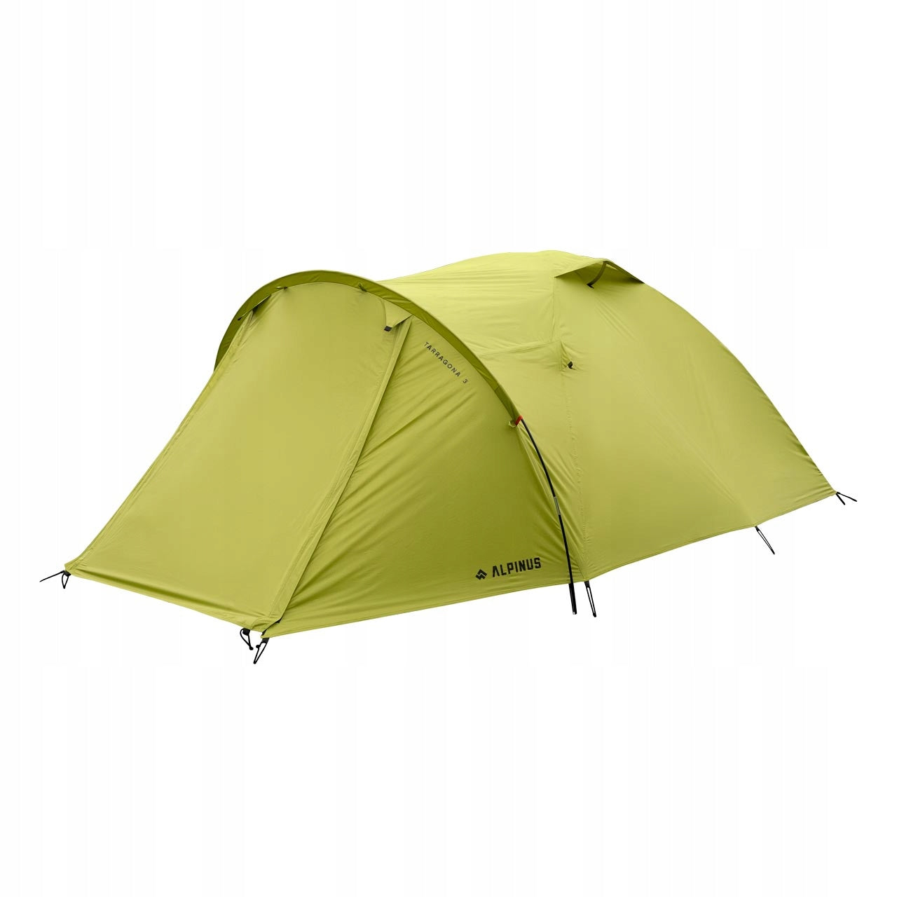 Tent Alpinus Tarragona 3 person green 180x220x130cm waterproof 3000mm