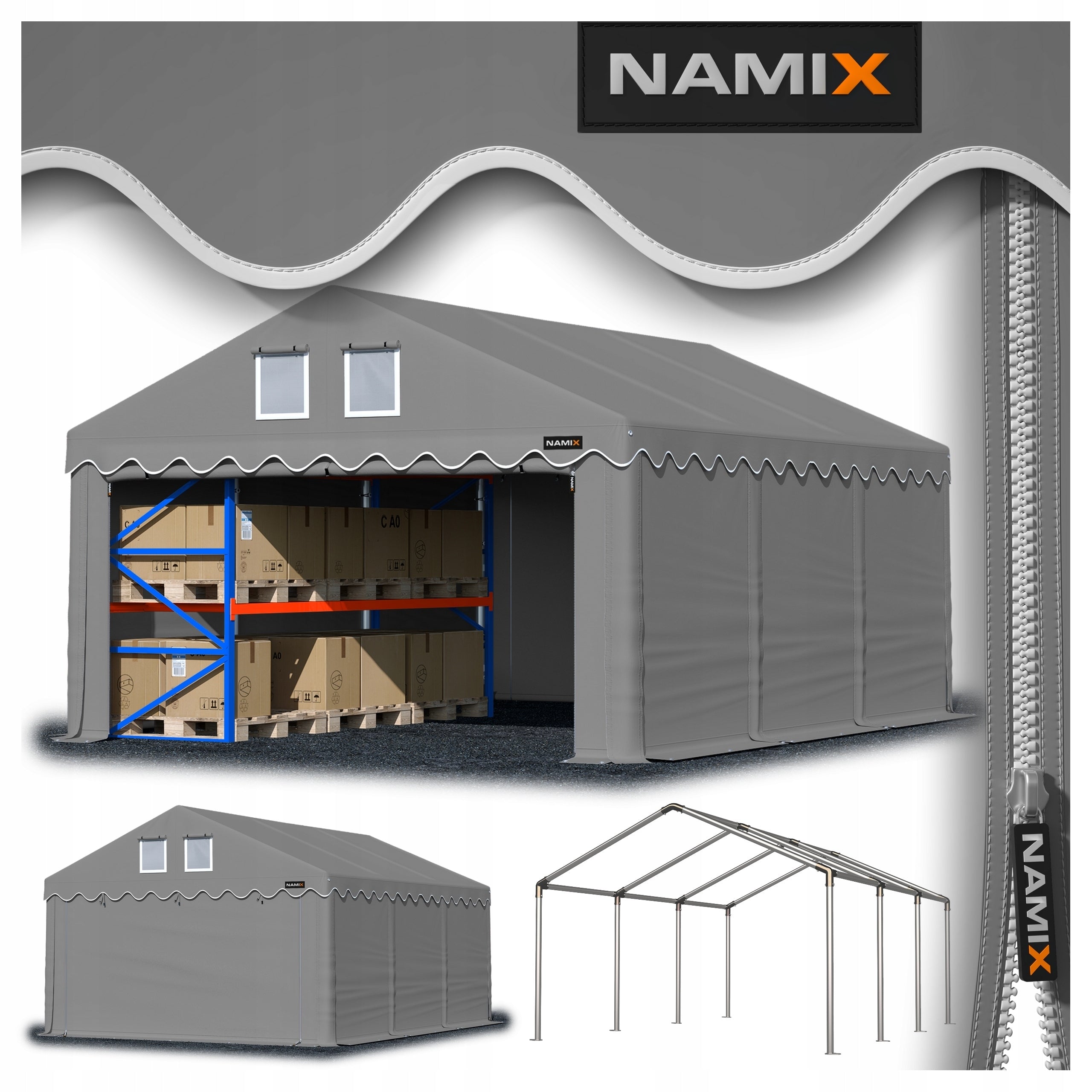 Tent COMFORT 4x6 storage VARIOUS COLORS