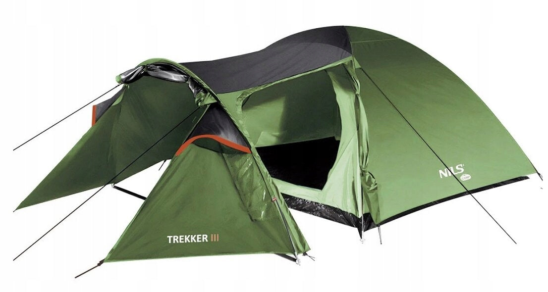 Tent NILS CAMP Trekker III NC6312 Green Color green